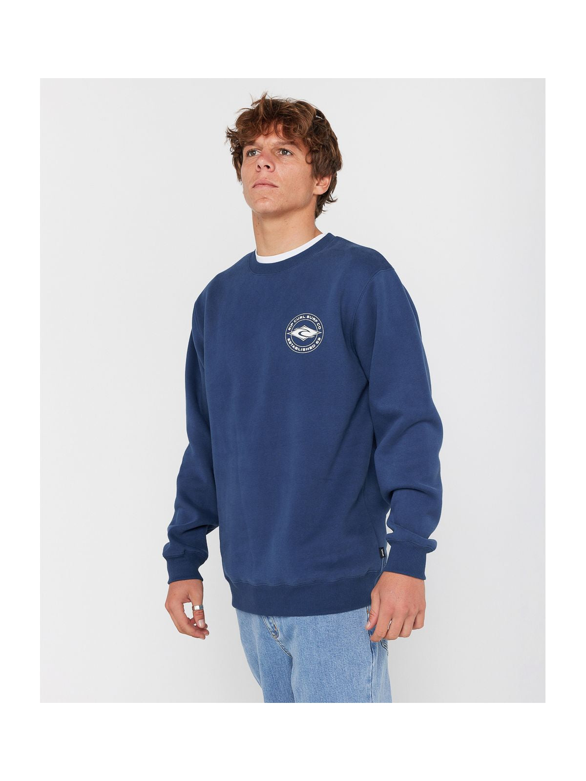 Bluza RIP CURL STAPLE CREW granatowa