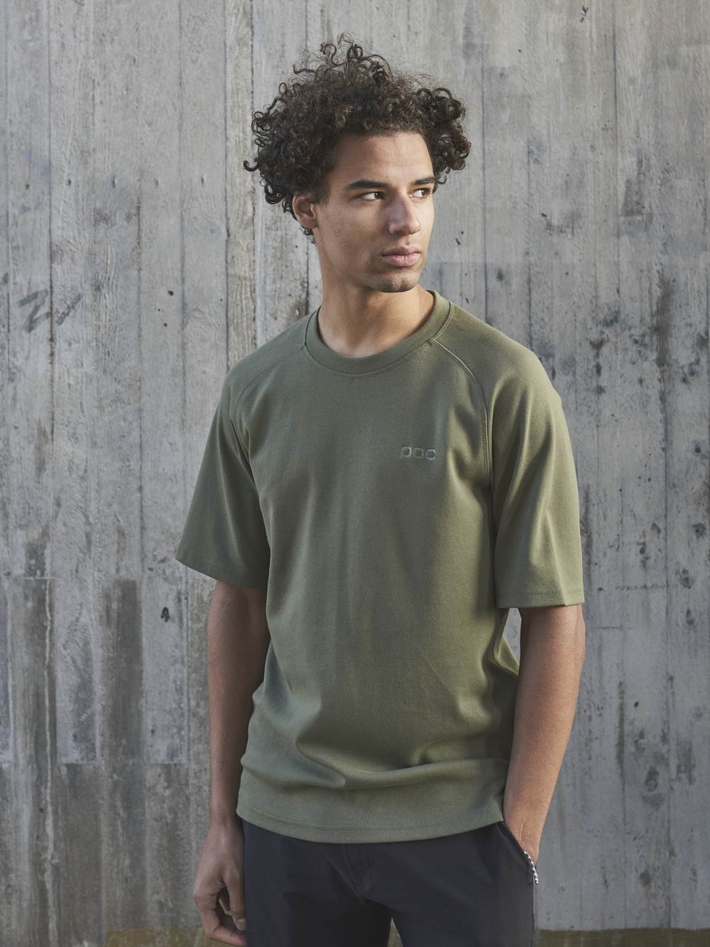 Koszulka POC Poise Tee zielona - Adventure Sports