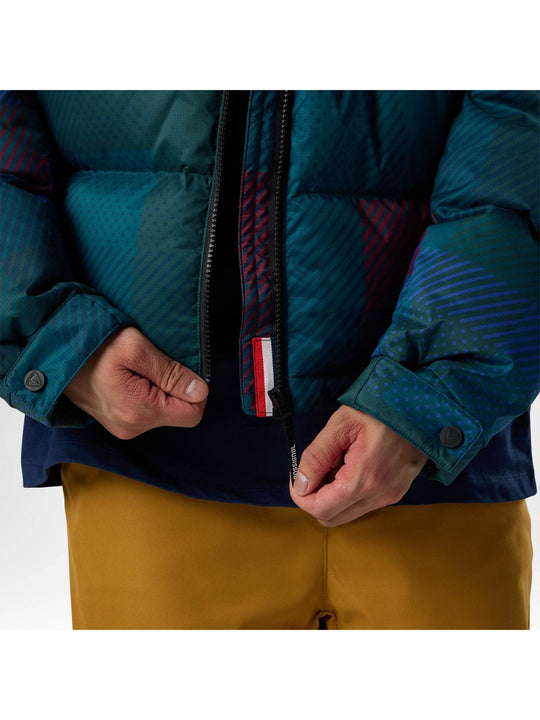 Kurtka puchowa męska ROSSIGNOL M Abel Down Hoodie Jacket granatowa
