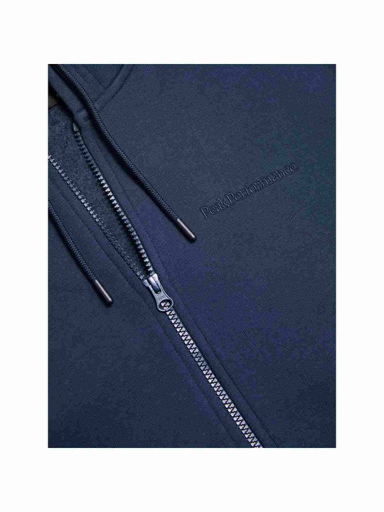 adventuresports bluza-peak-performance-m-original-small-logo-zip-niebieski-g79569010-2n3 detail
