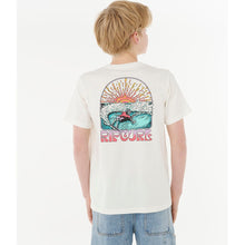 Koszulka RIP CURL GRATEFUL SHRED TEE - BOY beżowa
