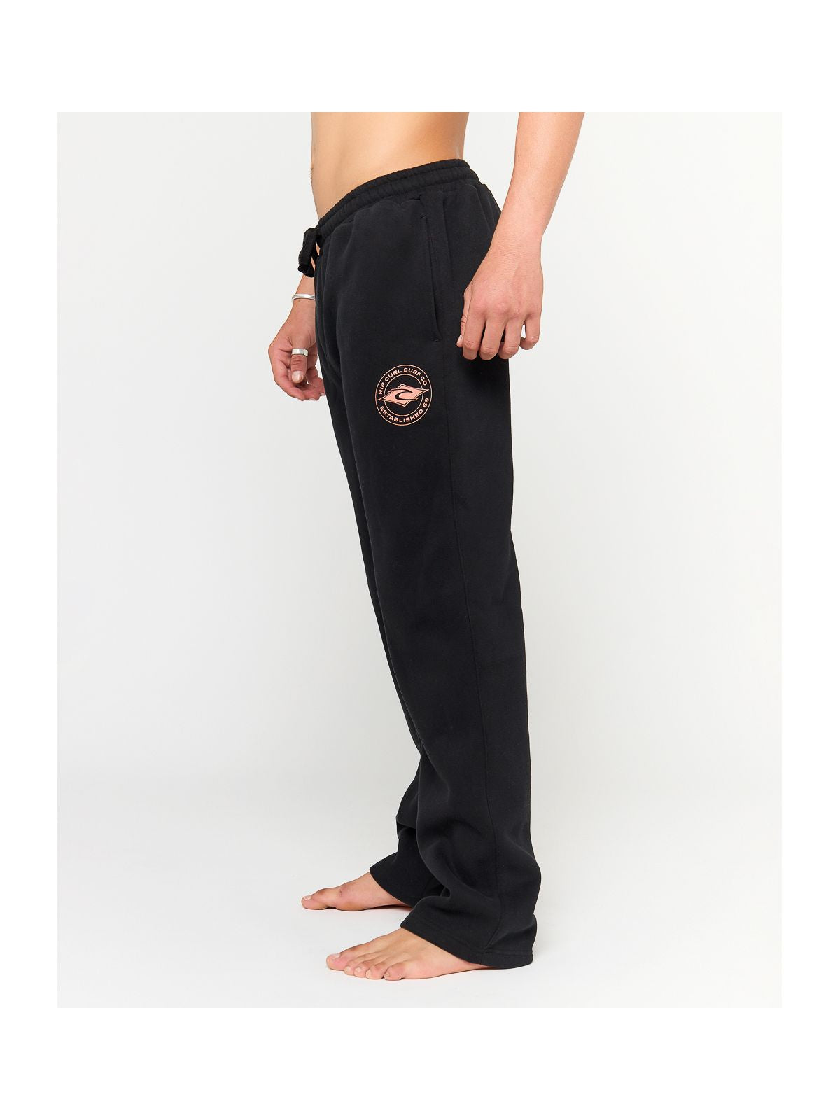 Spodnie RIP CURL STAPLER TRACKPANT czarne