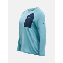 Bluza PEAK PERFORMANCE W Freelight Polartec Grid Crew niebieski
