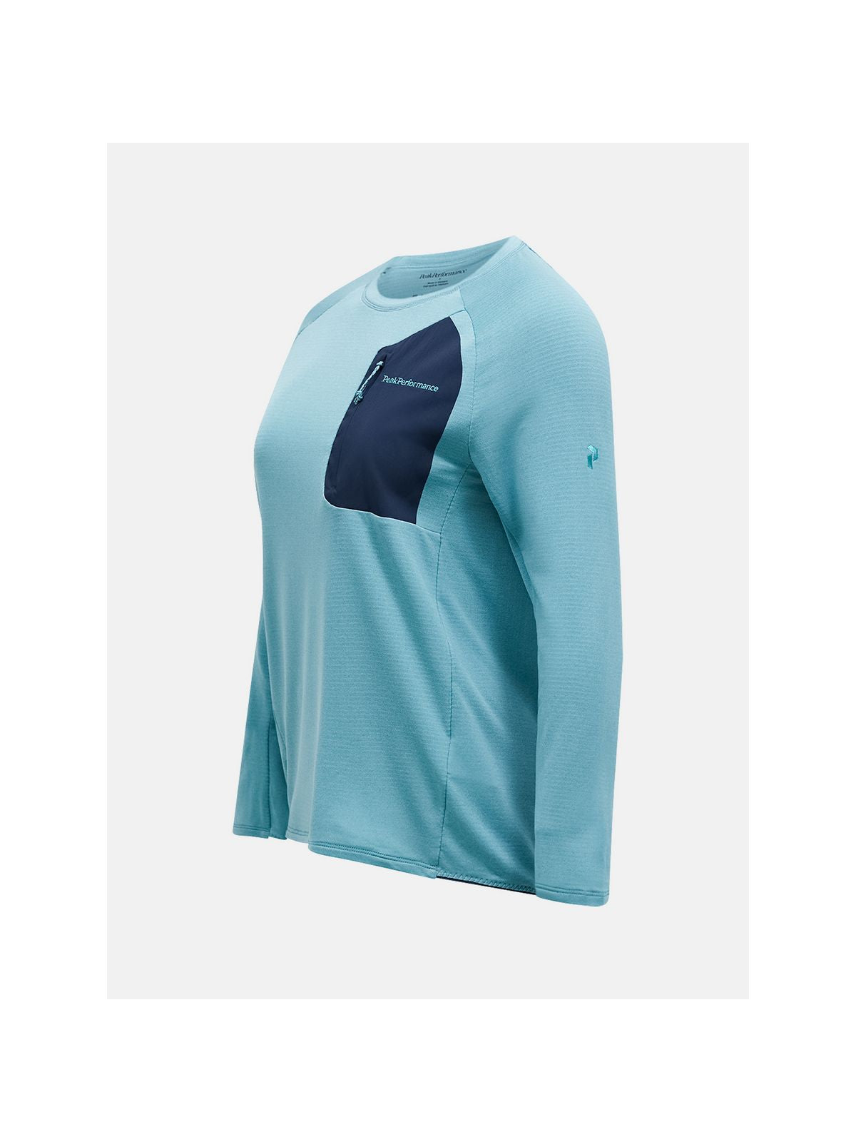 Bluza PEAK PERFORMANCE W Freelight Polartec Grid Crew niebieski