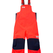 Spodnie narciarskie dziecięce HELLY HANSEN K Rider 2 Ins Bib kolor czerwony
