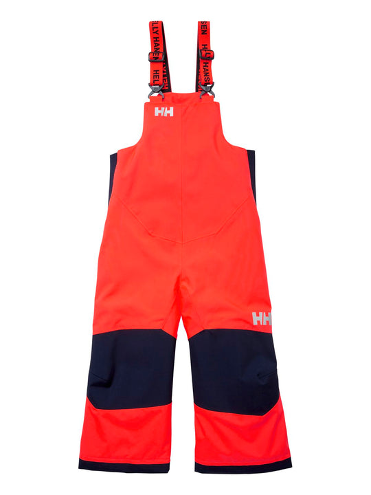 Spodnie narciarskie dziecięce HELLY HANSEN K Rider 2 Ins Bib kolor czerwony
