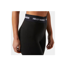 Legginsy damskie HELLY HANSEN W LIFA Merino Midweight 3/4 Pant kolor czarny
