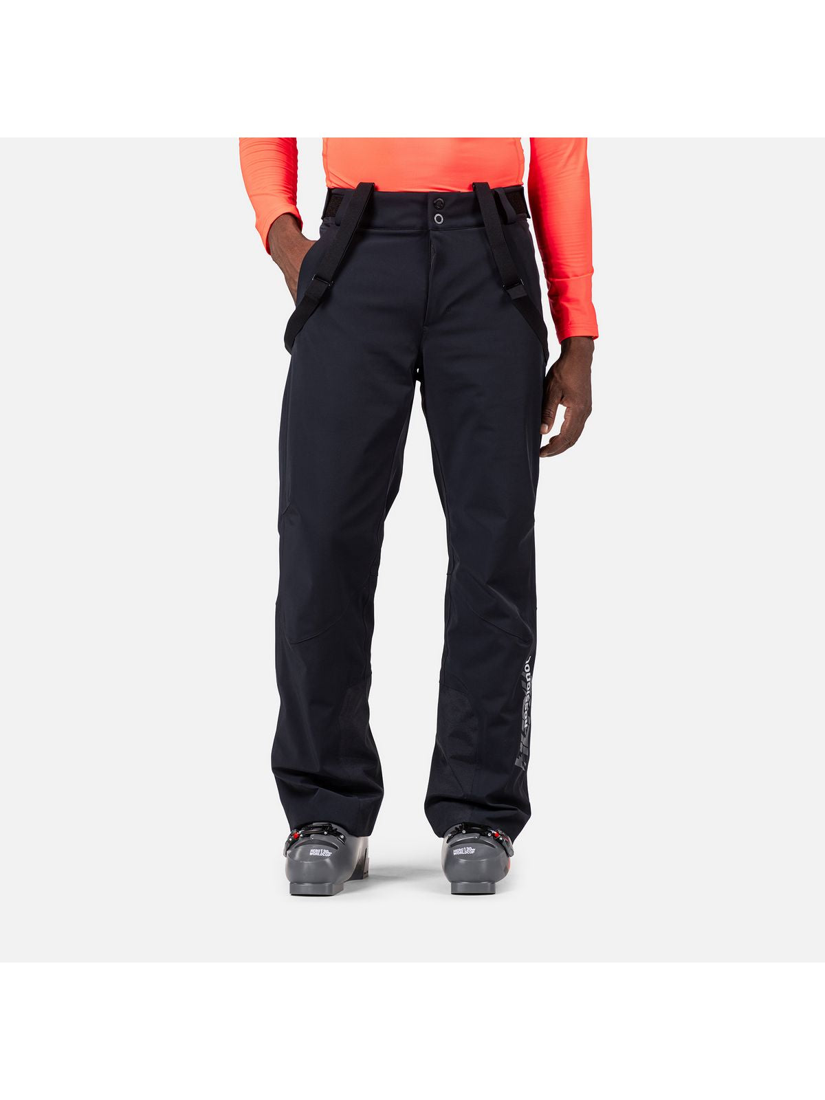 Spodnie narciarskie męskie ROSSIGNOL Hero BlackSide Insulated Pant czarne