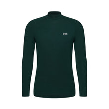 Koszulka męska POC M's Layer Merino Mock Neck Jersey zielony
