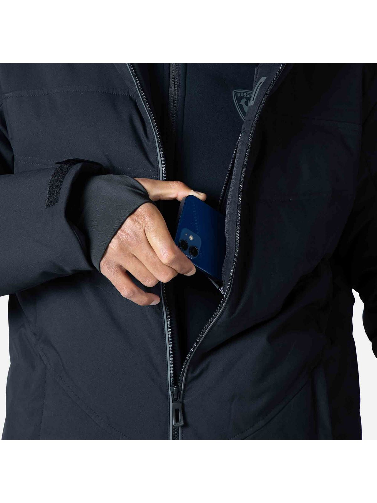 Kurtka narciarska męska ROSSIGNOL Siz Jkt czarny