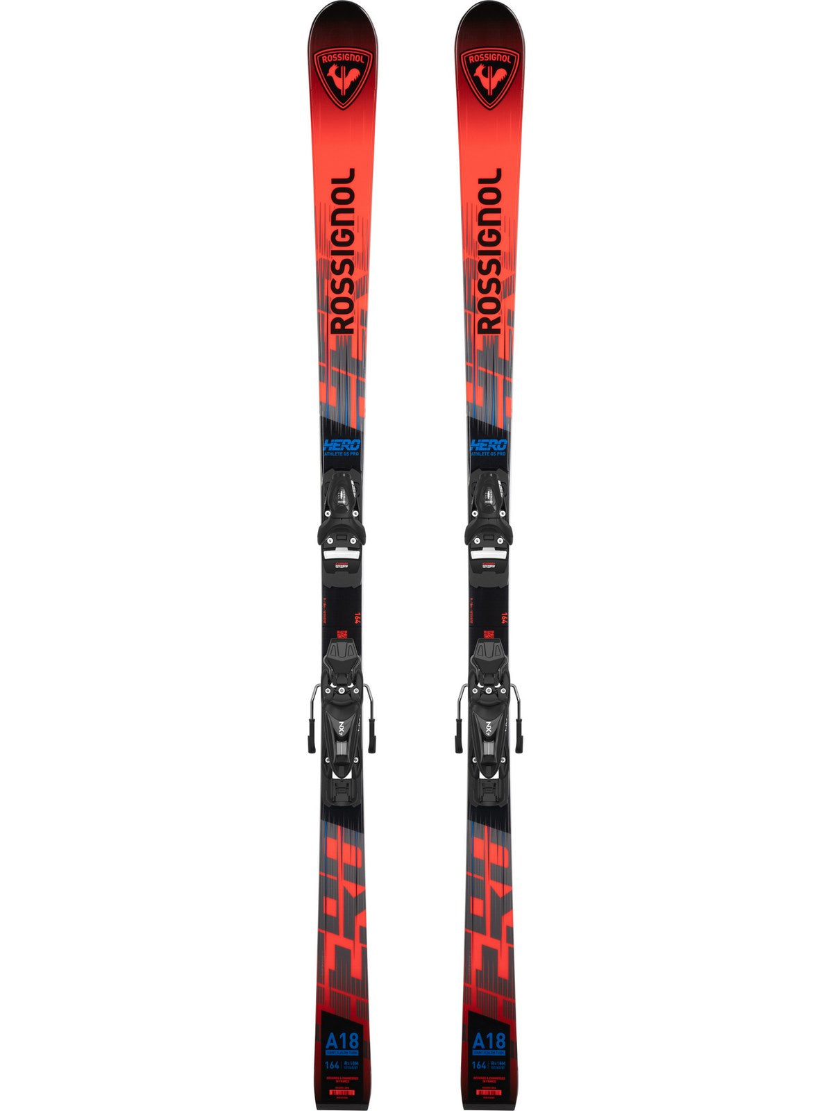 Narty ROSSIGNOL HERO GS PRO 126-171 R21 z wiązaniami LOOK NX7 RTL