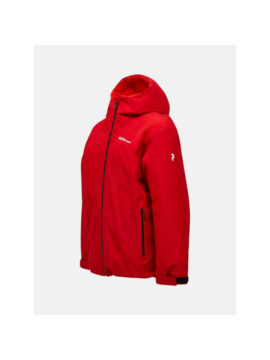 Kurtka narciarska męska PEAK PERFORMANCE 40Y Frost Reversible HIPE 2L Shell Down Jacket czerwona
