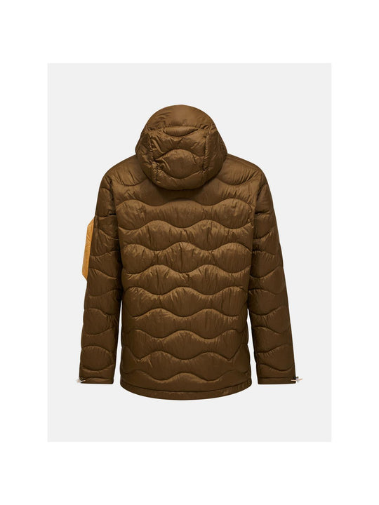 Kurtka PEAK PERFORMANCE Helium Utility Down Hood Jacket Men brązowy
