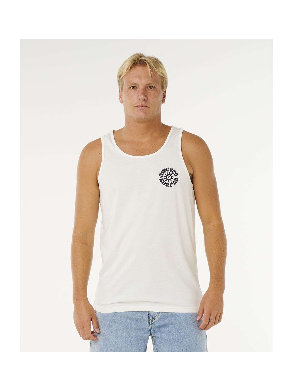 Koszulka męska RIP CURL Pacific Rinse Tank biała