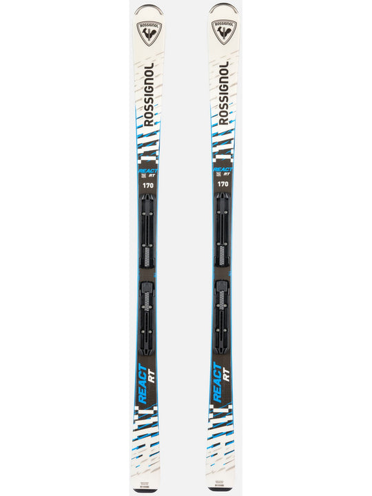 Narty ROSSIGNOL React Rt + wiązania LOOK Xpress 10 GW B83 Black

