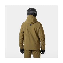 Kurtka narciarska męska HELLY HANSEN ALPHA LIFALOFT JACKET brązowa
