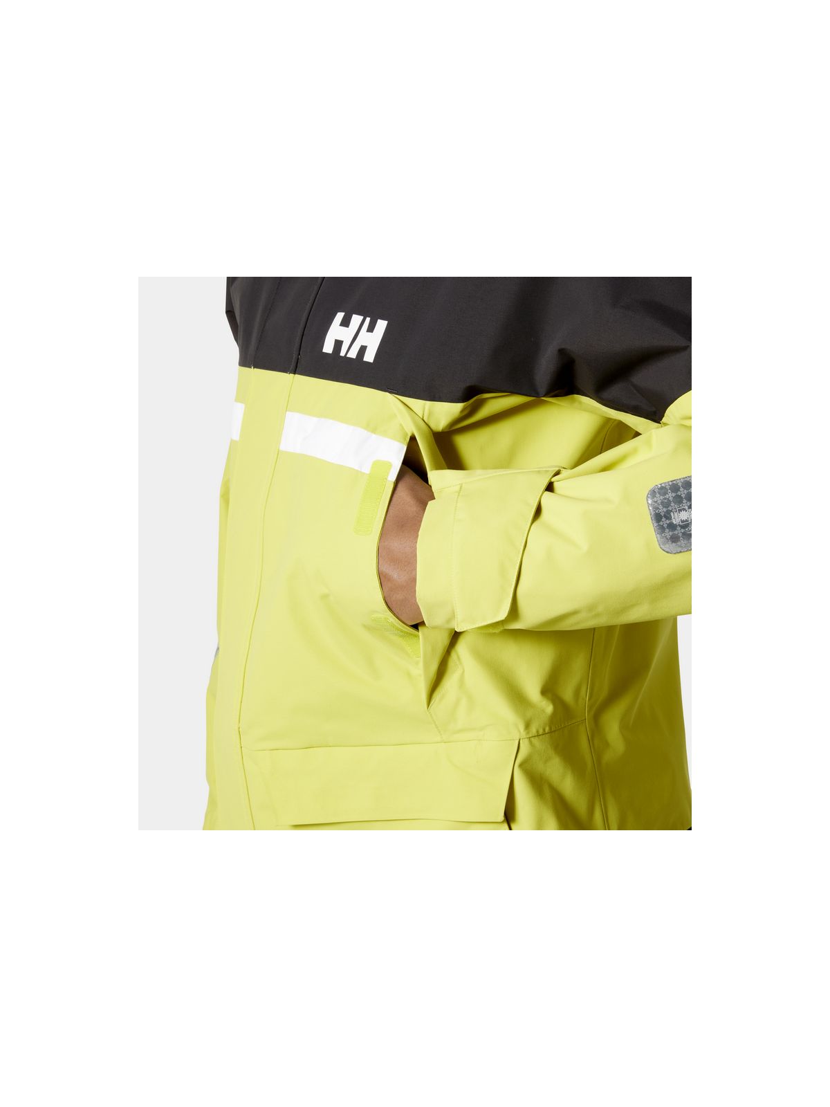 Kurtka żeglarska męska HELLY HANSEN PIER 4.0 JACKET żółta - Adventure Sports
