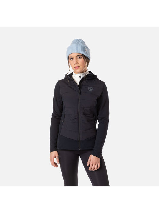 Kurtka outdoorowa damska ROSSIGNOL W Classique Hybrid Clim czarny

