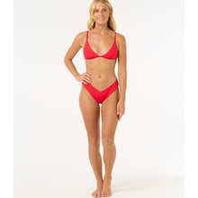 Stanik kąpielowy RIP CURL Premium Surf Fixed Tri czerwony
