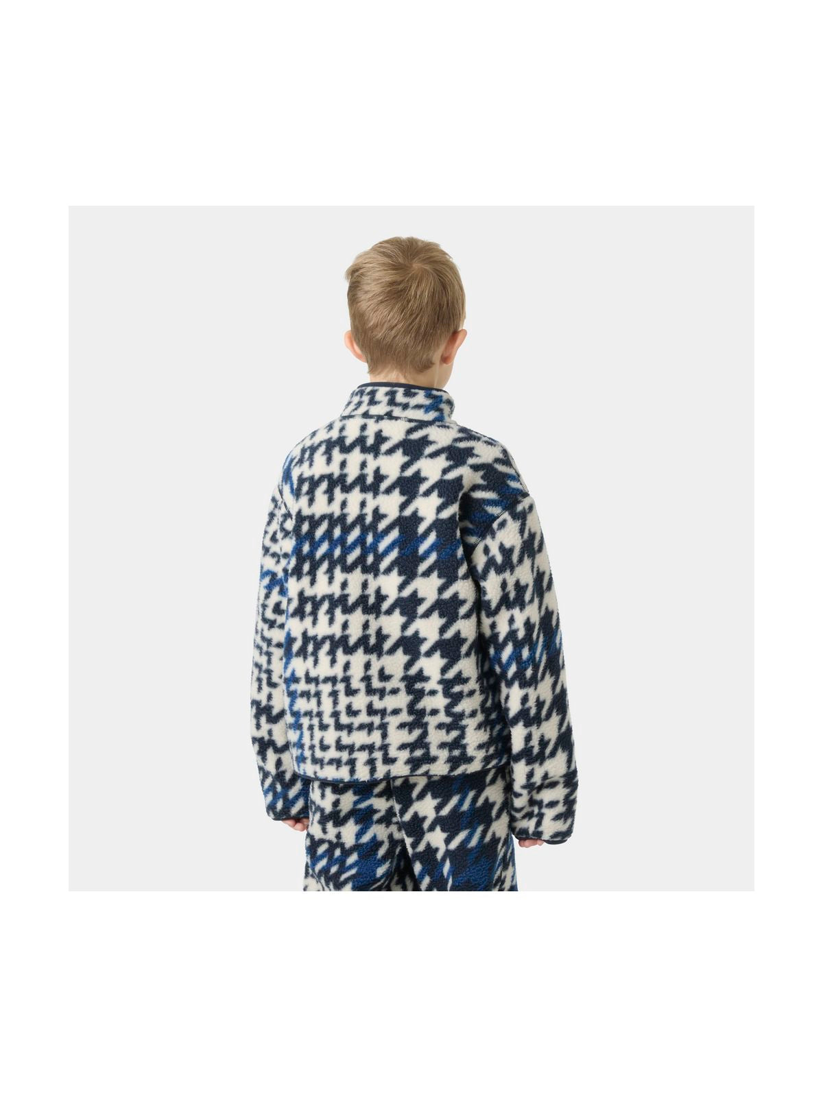 Polar dziecięcy HELLY HANSEN Jr Frosty Pile Sweater granatowy
