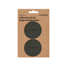 Przypinki odblaskowe BOOKMAN Reflective Pins czarny
