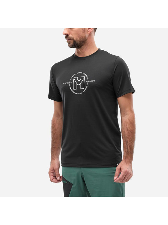 Koszulka MILLET UBIC LIGHT TS SS M czarny - Adventure Sports

