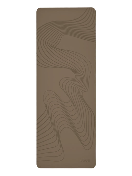 Mata CASALL Yoga Mat Grip &amp; Cushion III Surge 5mm kolor brązowy
