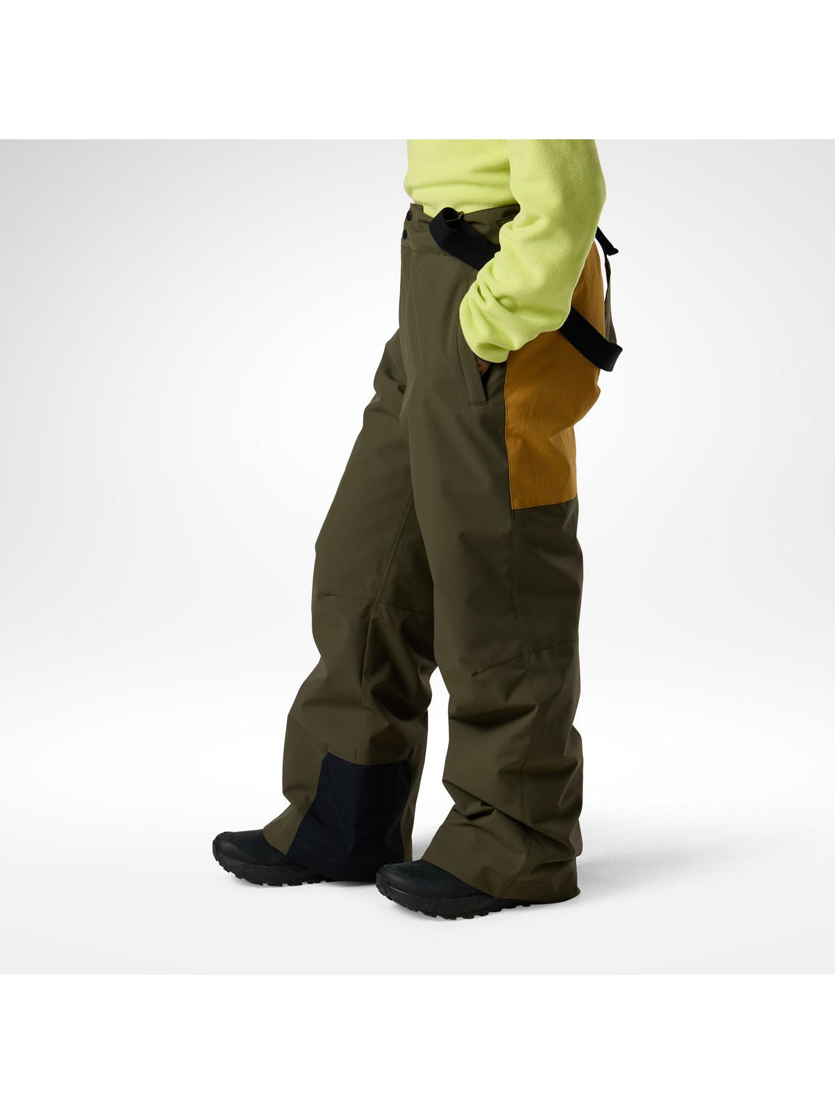 Spodnie narciarskie juniorskie ROSSIGNOL Jr Outerlimits Insulated Pant zielone