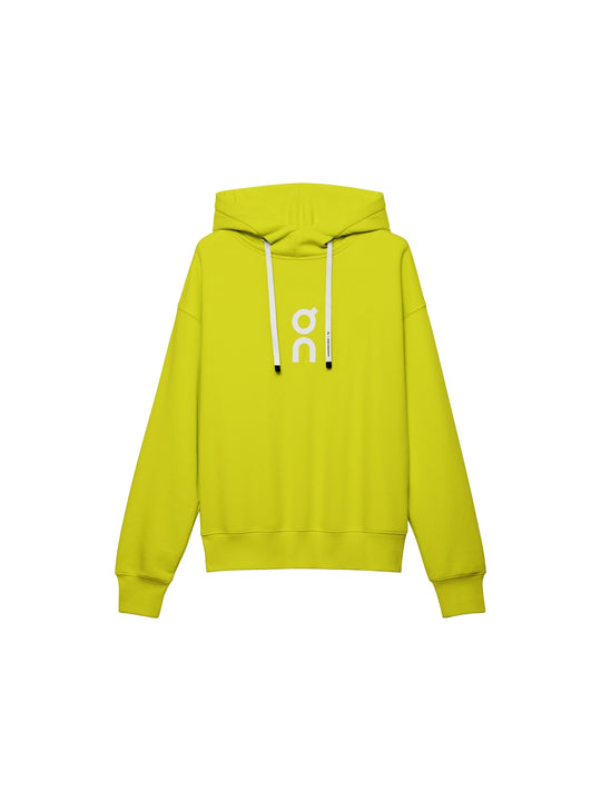 Bluza damska z kapturem ON RUNNING Club Hoodie żółty
