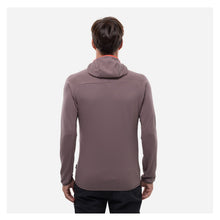Bluza męska MILLET Fusion Grid Hoodie M fioletowa śliwkowa
