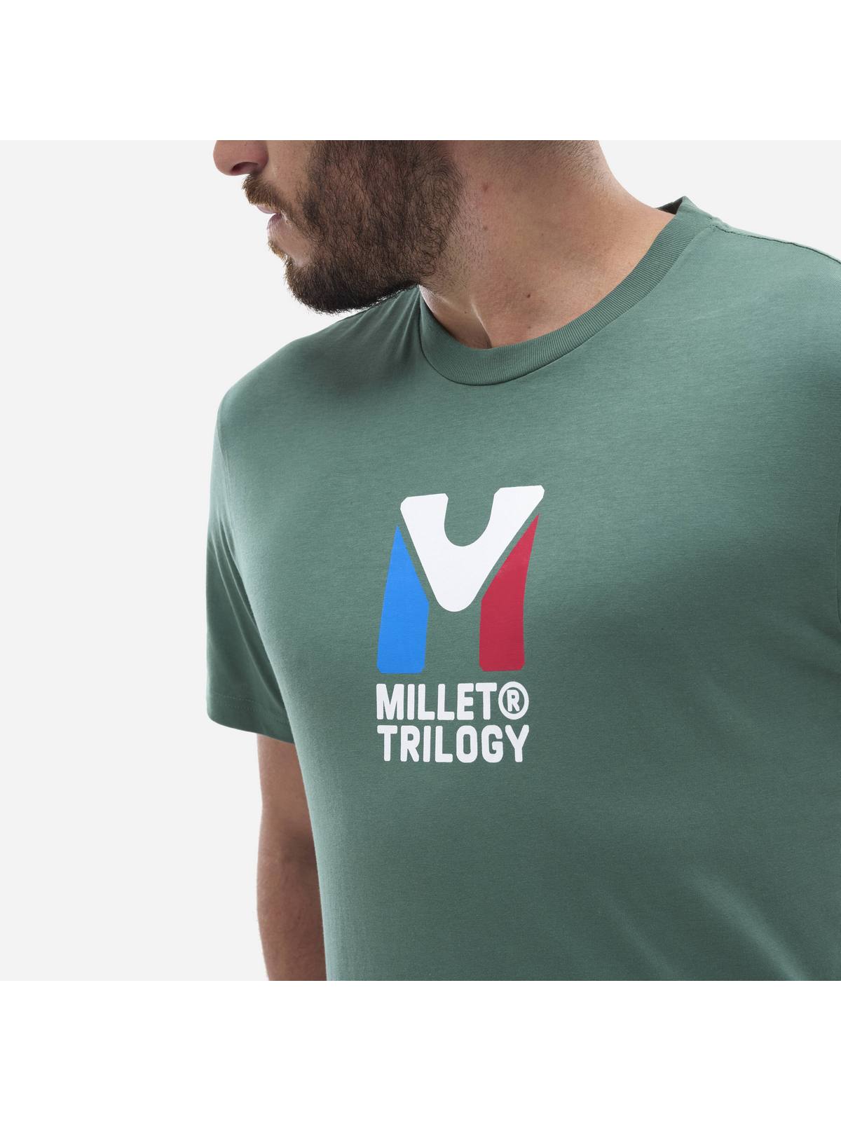 Koszulka MILLET CHAMONIX TRI TS SS M zielony