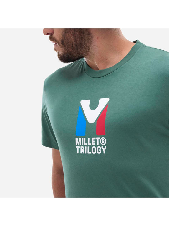 Koszulka MILLET CHAMONIX TRI TS SS M zielony
