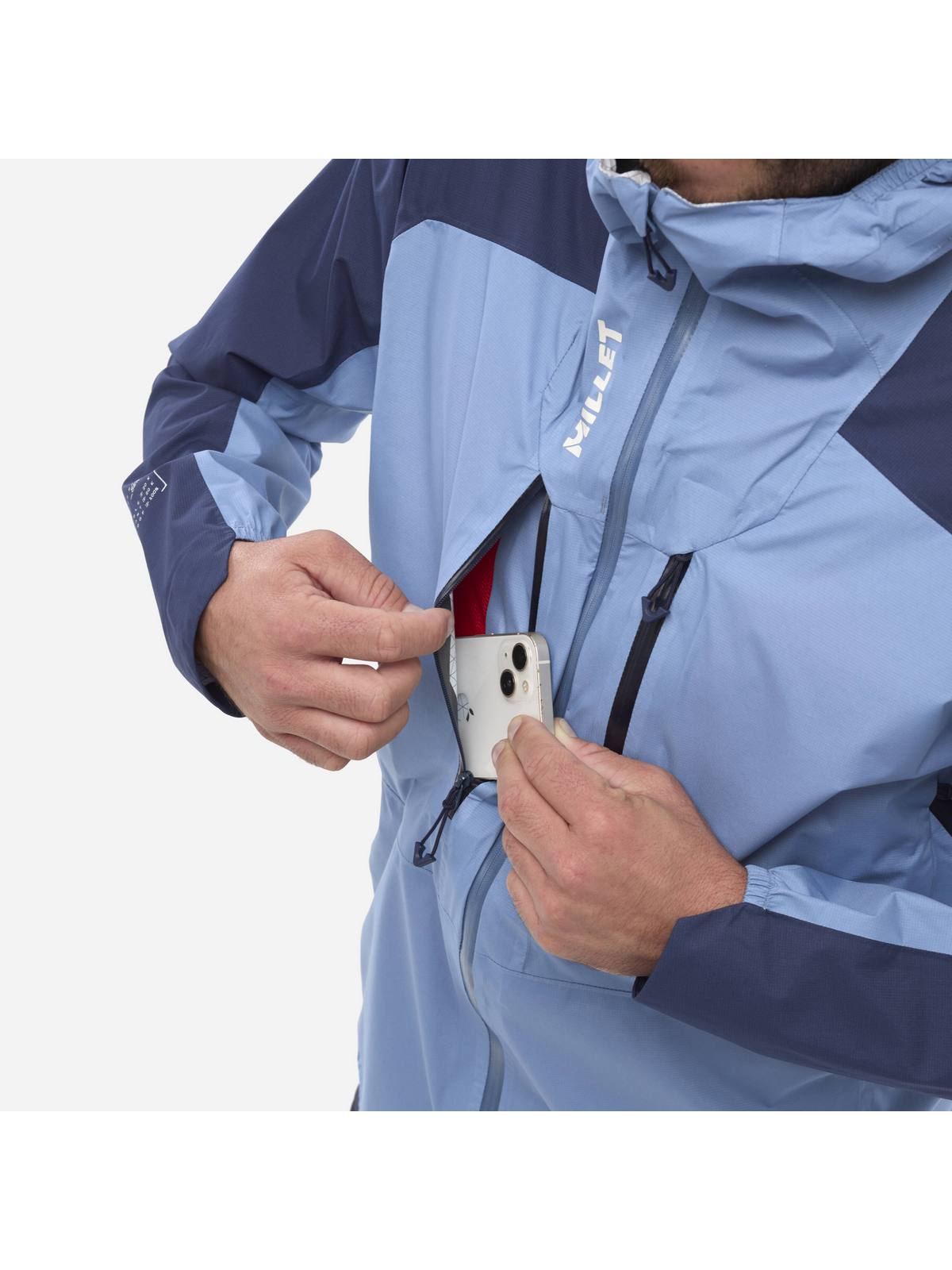 Kurtka MILLET WANAKA LIGHT 2.5L JKT M niebieski