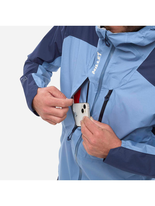 Kurtka MILLET WANAKA LIGHT 2.5L JKT M niebieski
