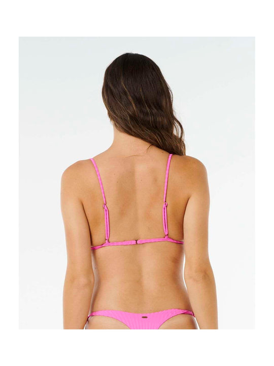 Stanik damski RIP CURL Premium Surf Banded Fixed Tri różowy

