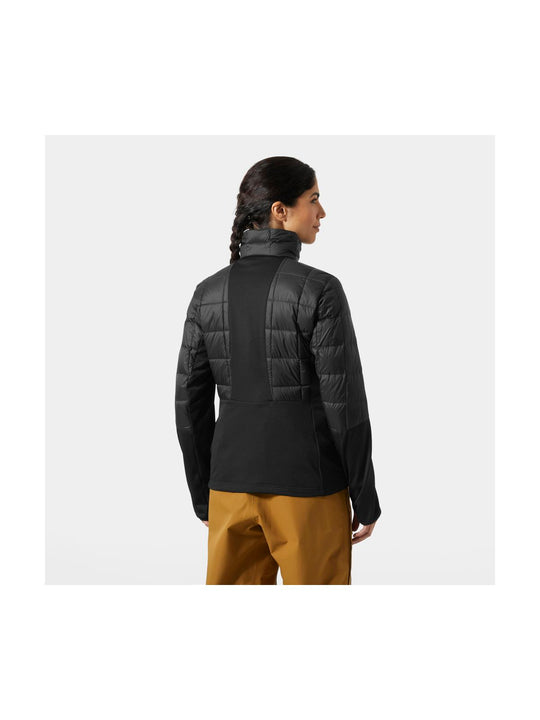 Kurtka narciarska damska HELLY HANSEN W RIDGE HYBRID INSULATOR czarna
