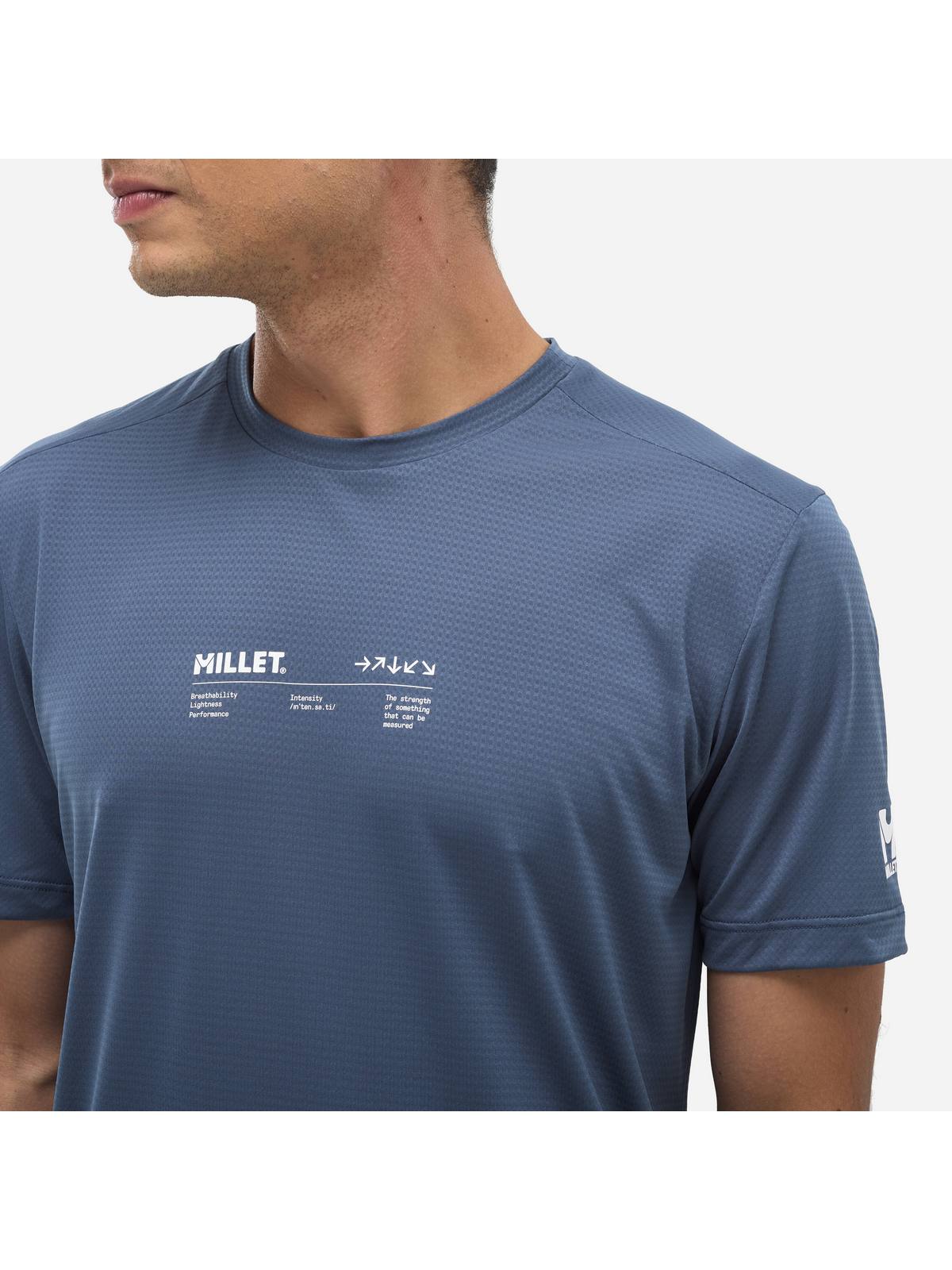 Koszulka MILLET INTENSE ESSENTIAL TS SS M granatowy