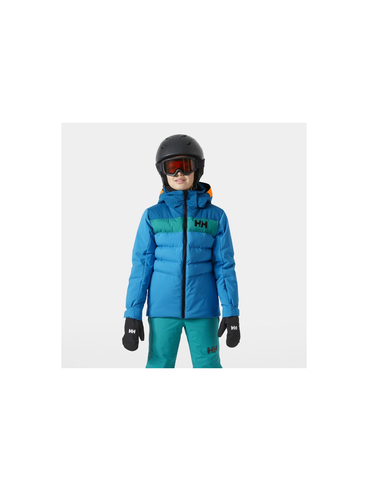 Kurtka narciarska dziecięca HELLY HANSEN Jr Cyclone Jacket kolor niebieski