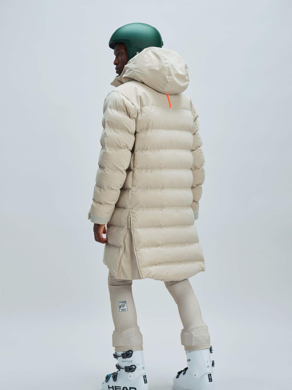 Płaszcz zimowy męski POC M'S Race Loft Parka beżowy