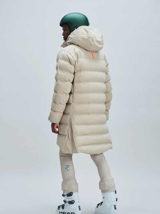 Płaszcz zimowy męski POC M&#39;S Race Loft Parka beżowy
