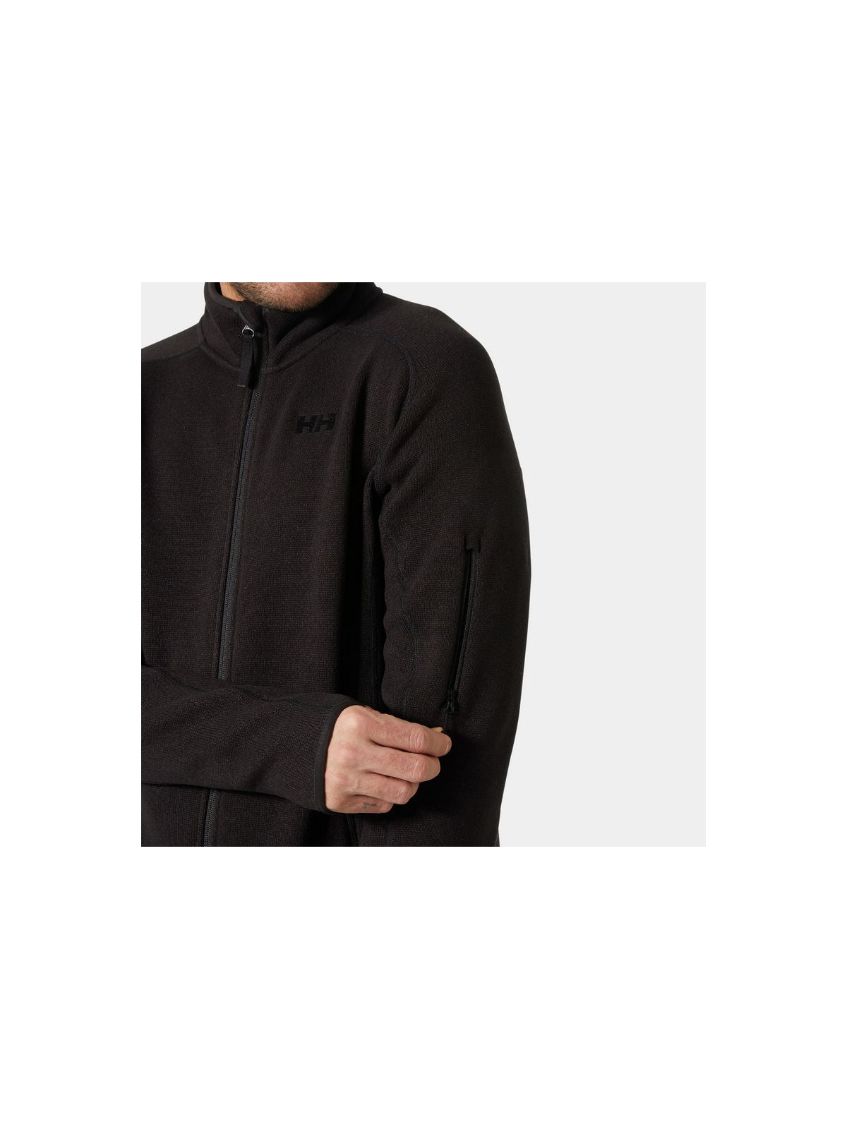 Bluza męska HELLY HANSEN Varde Fleece Jacket 2.0 czarna