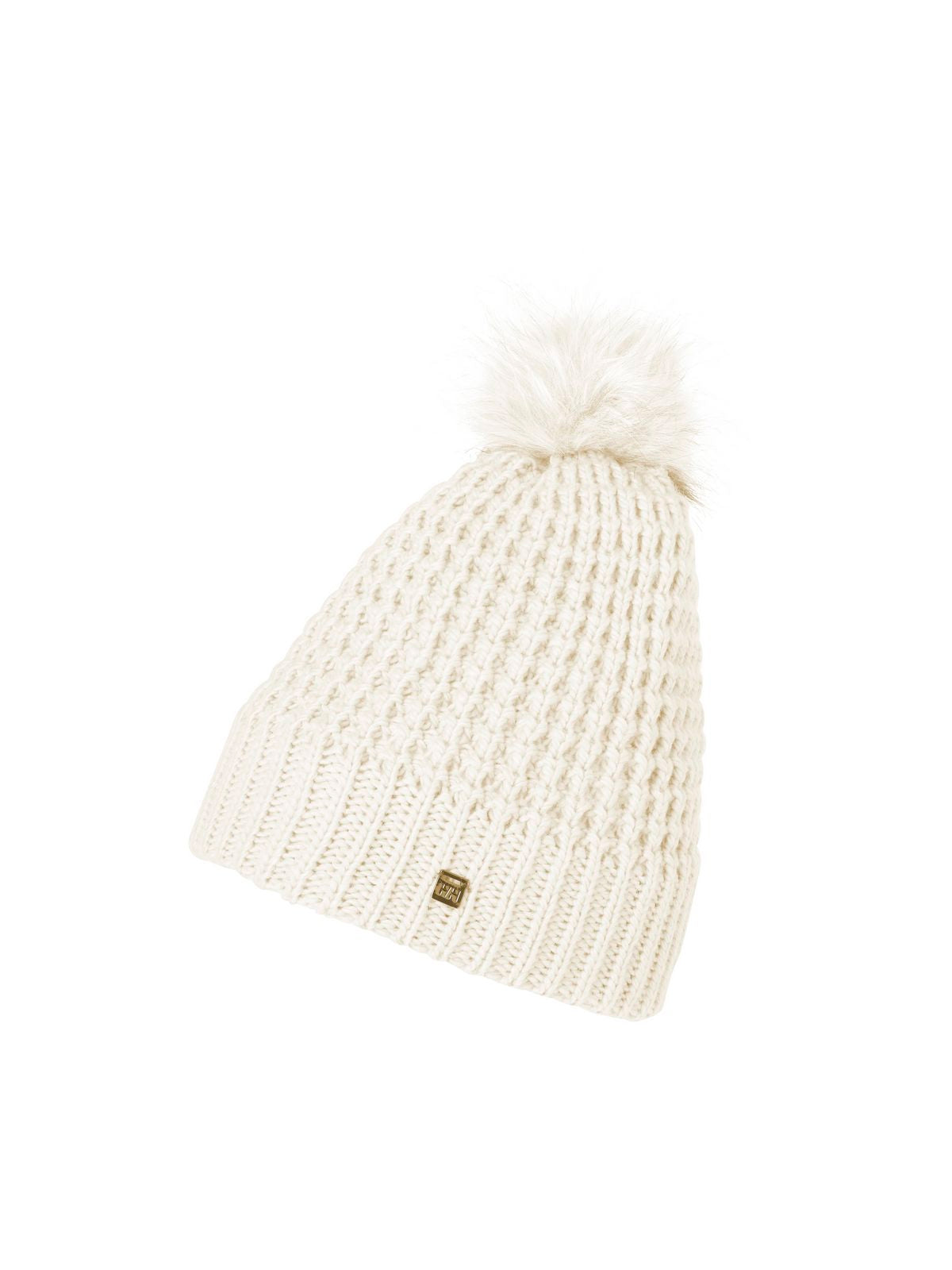 Czapka damska HELLY HANSEN W SNOWFALL BEANIE biała