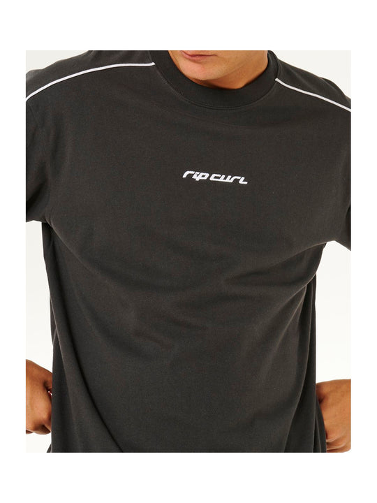 Koszulka męska RIP CURL Inner Visions Panel Tee czarna
