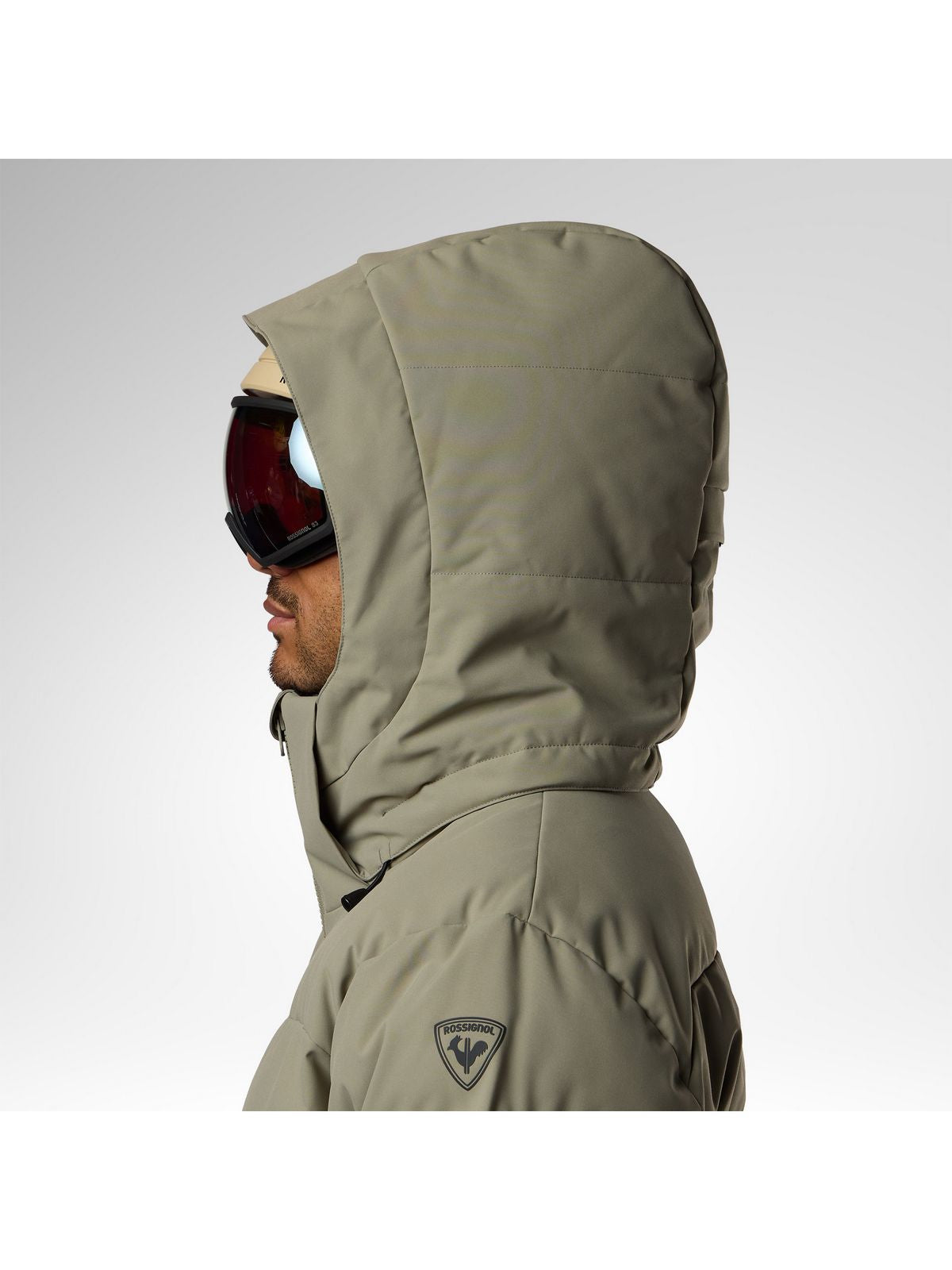 Kurtka narciarska męska ROSSIGNOL M Sizle Insulated Ski Jacket beżowa