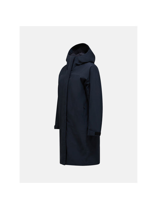 Kurtka PEAK PERFORMANCE W Treeline Insulated Parka czarny
