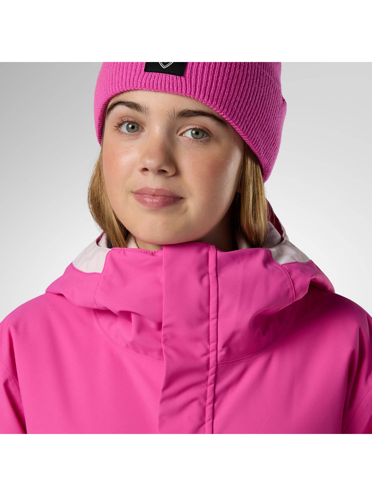 Kurtka narciarska juniorska ROSSIGNOL Jr Strawpile Insulated Ski Jkt różowa
