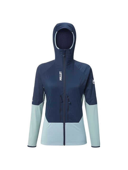 Kurtka damska MILLET W M White Alpha Hoodie W niebieska
