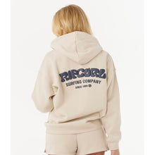 Bluza RIP CURL Surf Puff Heritage Hood beżowa
