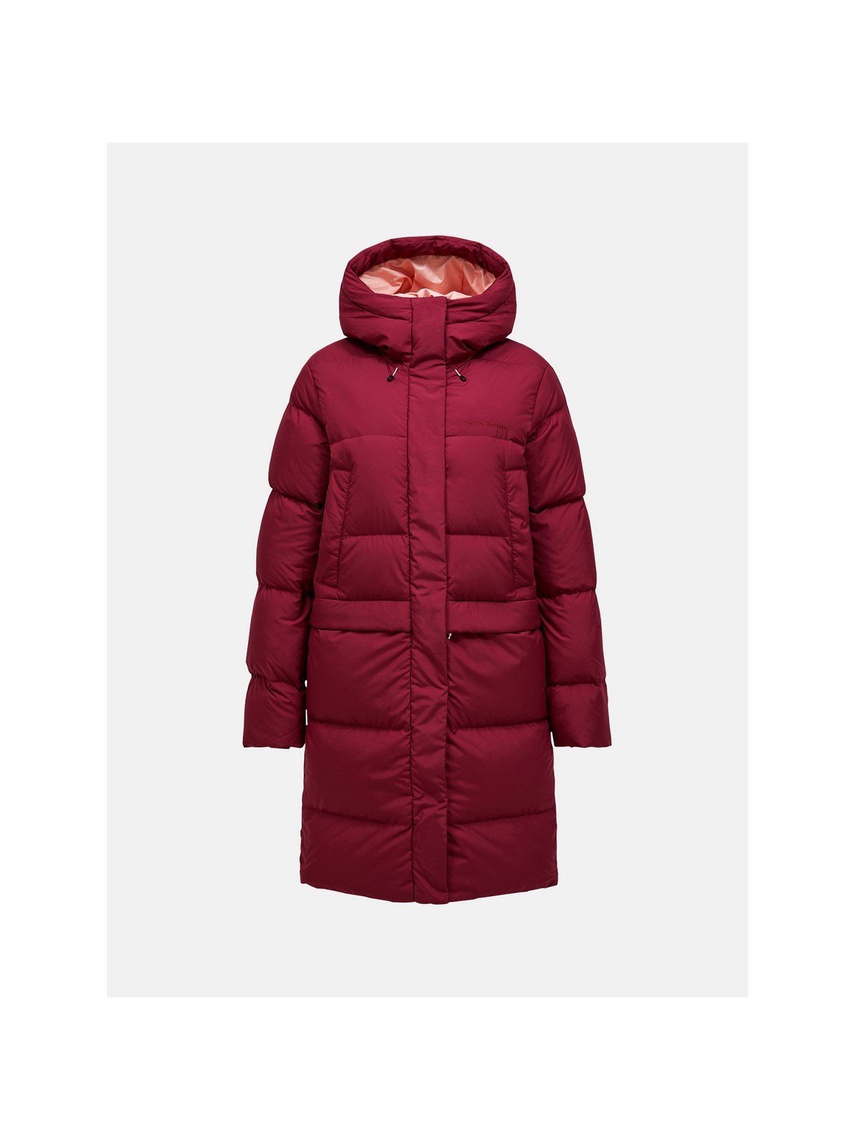 Kurtka PEAK PERFORMANCE W Quiver Down Parka bordowy