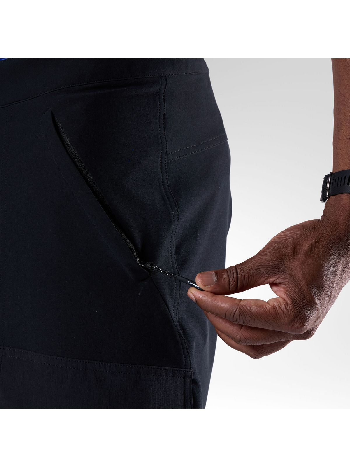 Spodnie męskie ROSSIGNOL M Hiking Cargo Pant czarne